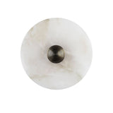 Round Alabaster Wall Lamp