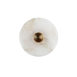 Round Alabaster Wall Lamp