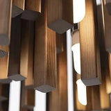 Azera Retro Wood Chandelier