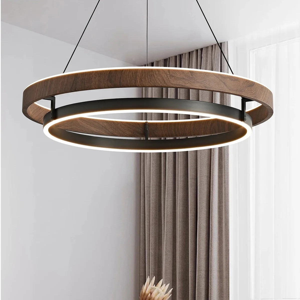 Zeyla Nordic Circular Chandelier