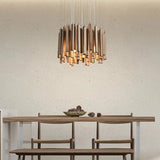 Azera Retro Wood Chandelier