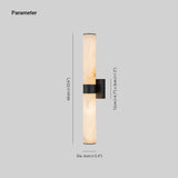 Glitre wall sconce brass finish detail — GildNest UK