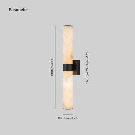 Glitre wall sconce brass finish detail — GildNest UK