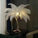 Virel Feather Floor Lamp