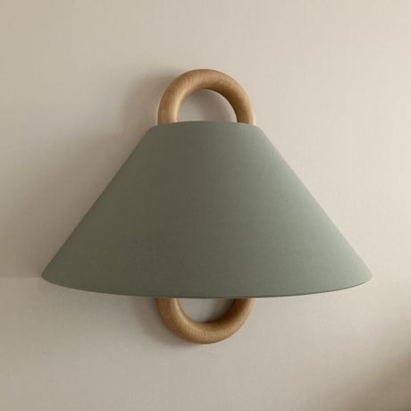 Wall Sconce Lamp Green Flat