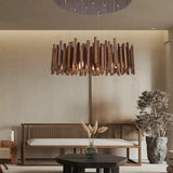 Azera Retro Wood Chandelier