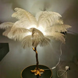 Virel Feather Floor Lamp
