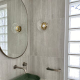 Nordic Round Design Ceto Glass Wall Light
