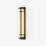 Ray Square Outdoor Wall Light  Imitation Alabaster Waterproof