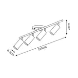 Thio Wooden Track Lighting