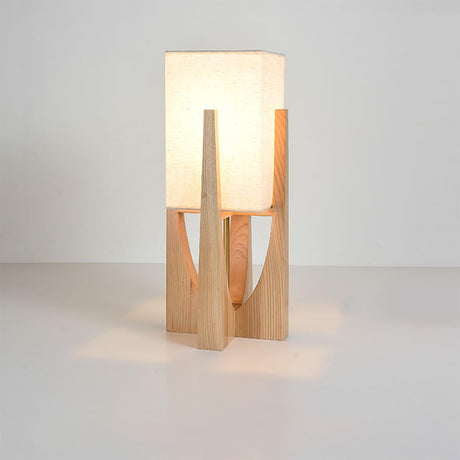 Fairbanks Floor Lamp Nature Wood 20.5in