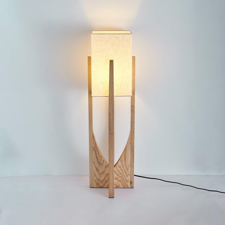 Fairbanks Floor Lamp Nature Wood 32.3in