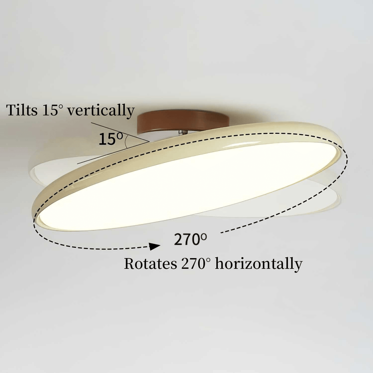 Fyne ceiling light dimensions diagram
