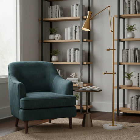 With Frame Support Floor Lamp