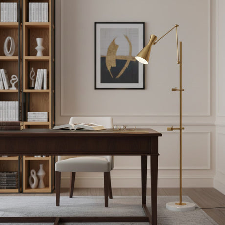 With Frame Support Floor Lamp