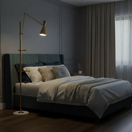 With Frame Support Floor Lamp