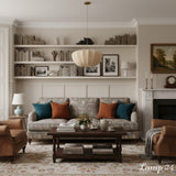 Linbron Curved Frame Pendant shade close-up