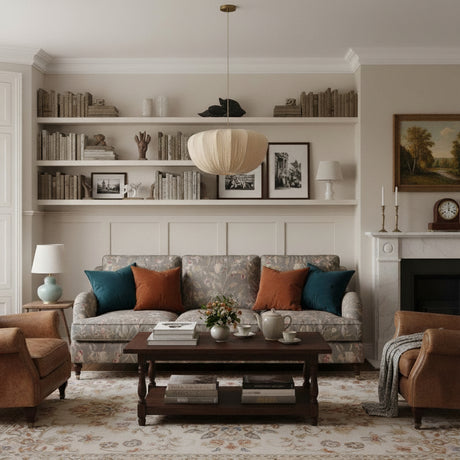 Linbron Curved Frame Pendant shade close-up