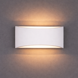 Batlow plaster wall light dark wall light spill effect — GildNest UK
