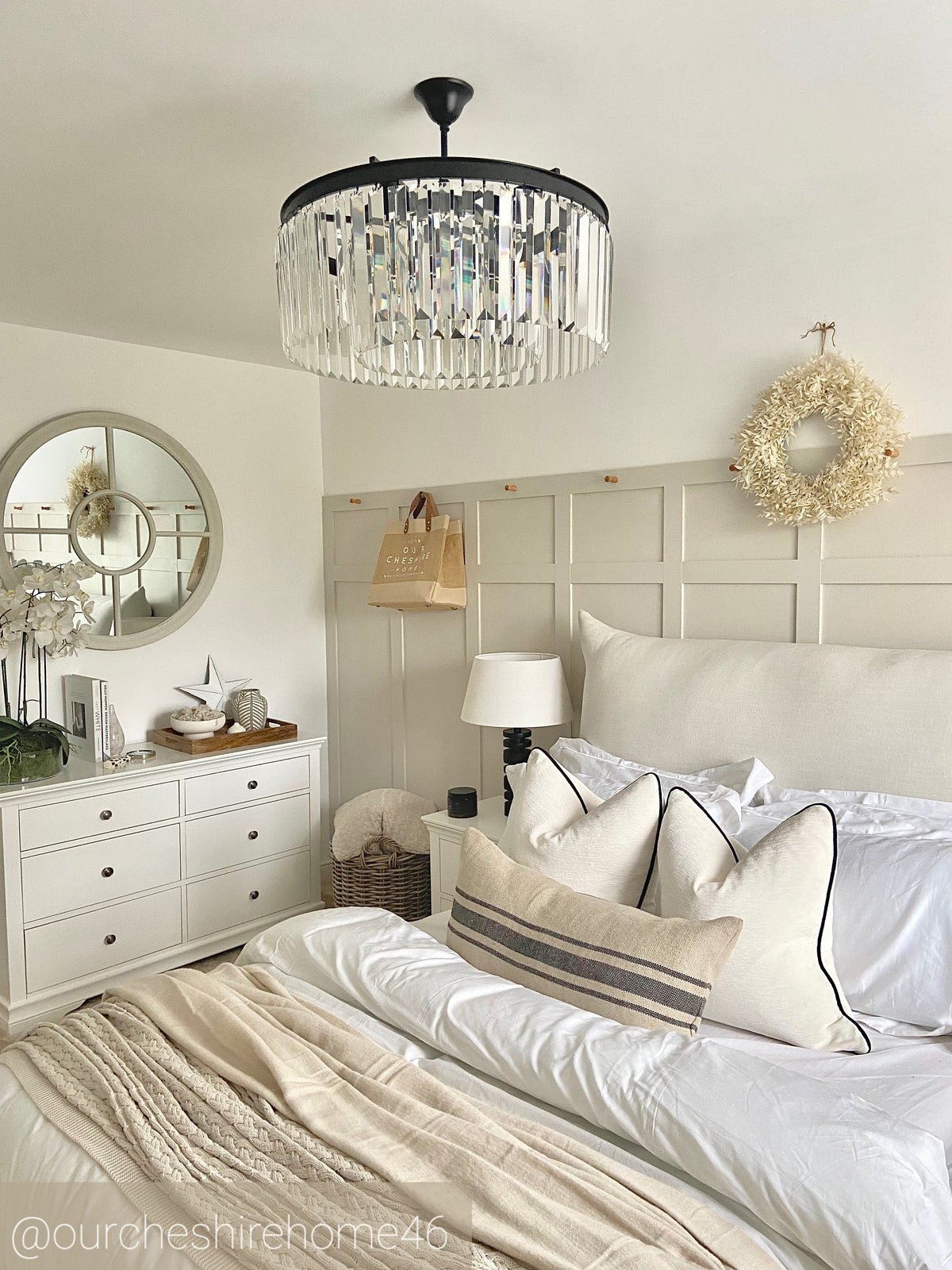 Carolina Large Crystal Chandelier Ceiling Light