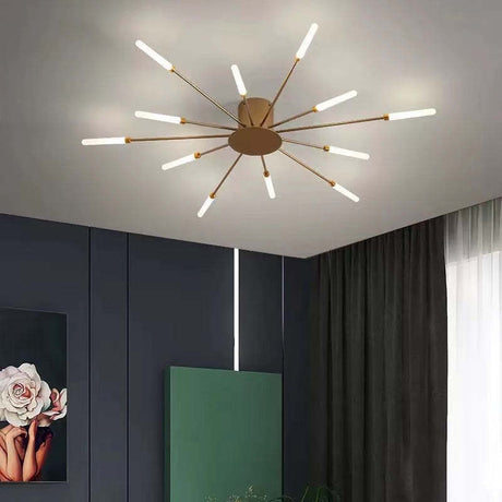 Wesley flush mount Golden 12W