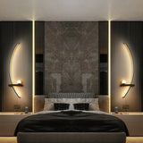 Forseti Minimalist Arc Linear LED Wall Light