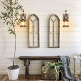 Etra wall lamp Bronze warm white pair