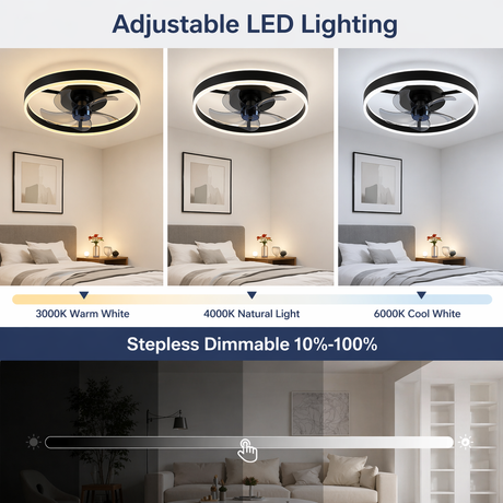 Kingston Remote Control Ceiling Fan