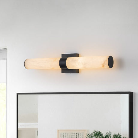 Glitre wall sconce black finish detail — GildNest UK