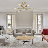 Vallin chandelier lifestyle installation — GildNest UK