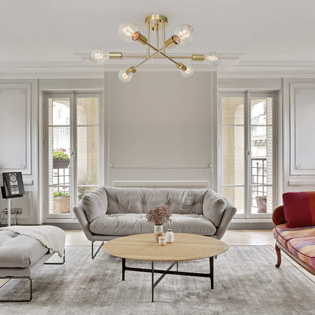 Vallin chandelier lifestyle installation — GildNest UK