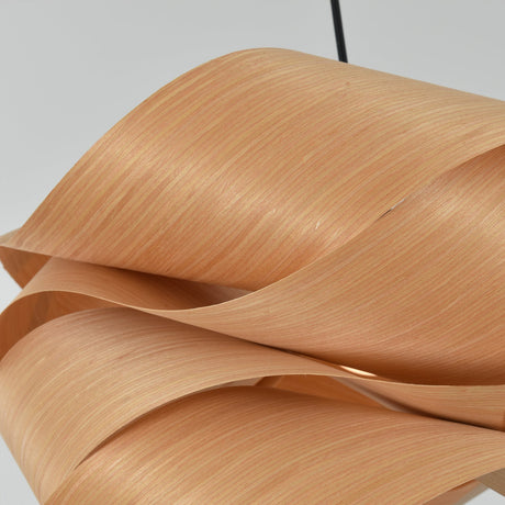 Link Pendant Light wood texture