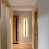 Modern Minimalist Wood Up &amp; Down LED Wall Sconce