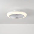 Newell Low-Profile Remote Control Ceiling Fan with LED Light