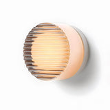 Dimple Wall Sconce Model C White