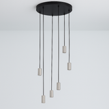 Roma 6 Light Spiral Pendant – Architectural Drop Chandelier