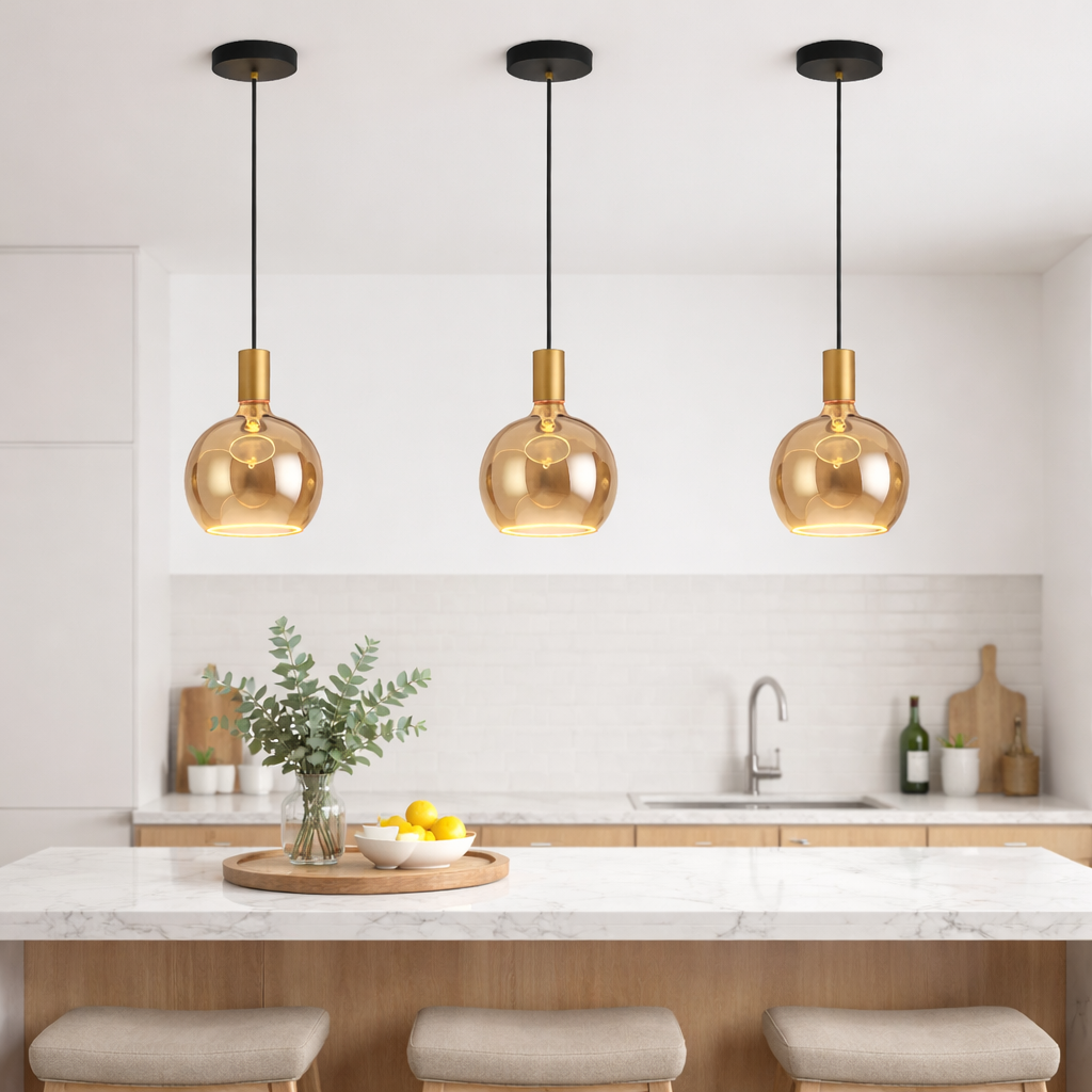 Roma Single Pendant – Aura Ring LED