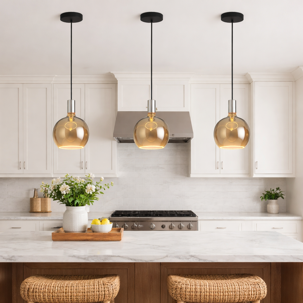 Roma Single Pendant – Aura Ring LED