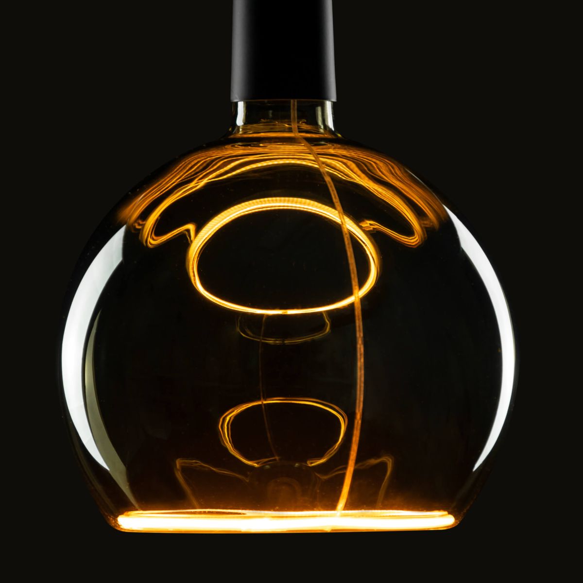 Segula Floating LED Globe E27 Smokey-Grey