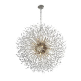 Brass mid-century modern chandelier UK — GildNest