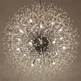 Chrome sputnik chandelier ceiling light UK — GildNest