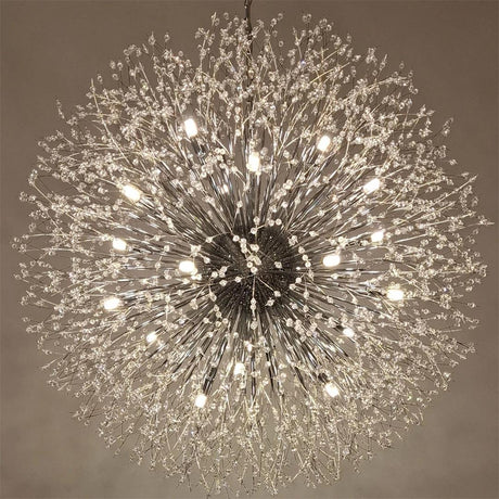 Chrome sputnik chandelier ceiling light UK — GildNest