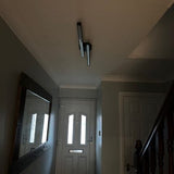 Black flush mount strip light detail — GildNest UK