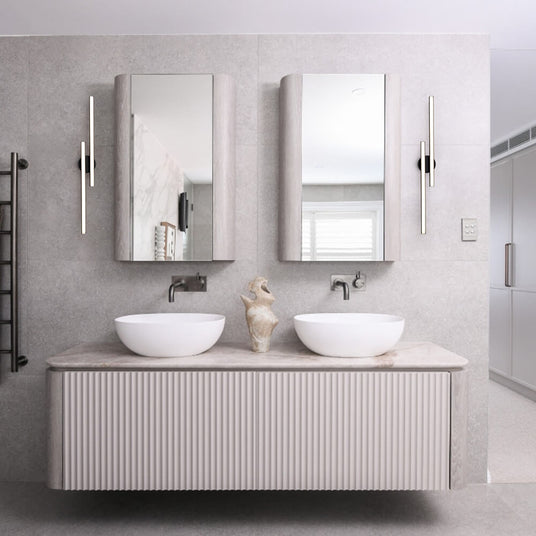 Black strip ceiling light bathroom UK — GildNest