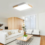 Rectangle LED flush mount light with remote control — GildNest UK