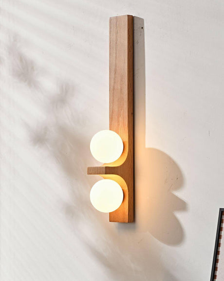 Eveline Double Wall Sconce lit