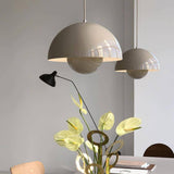 Flowerpot Pendant Lamp Large Beige Gray
