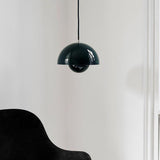Flowerpot Pendant Lamp Small Dark Green