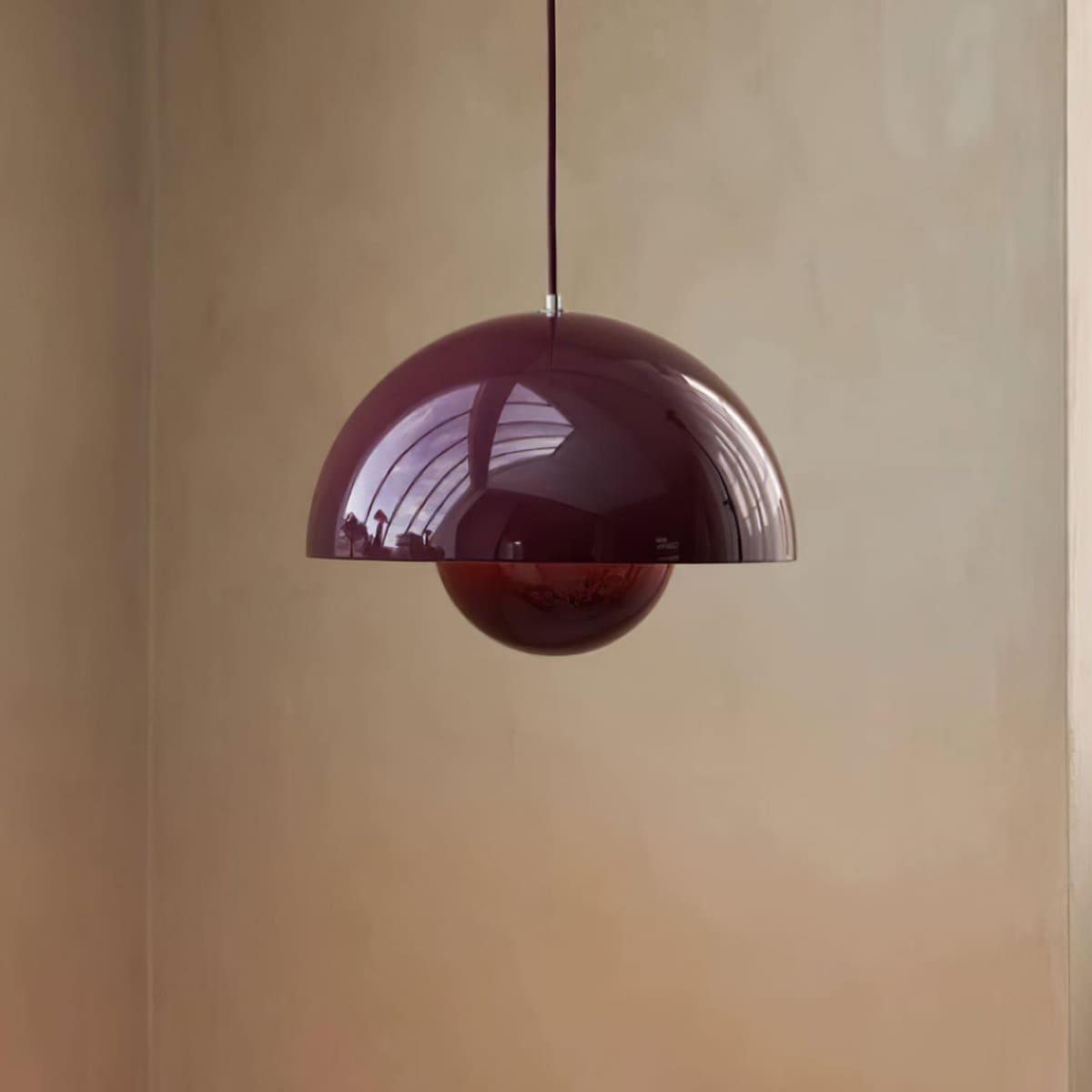 Flowerpot Pendant Lamp Large Ebony