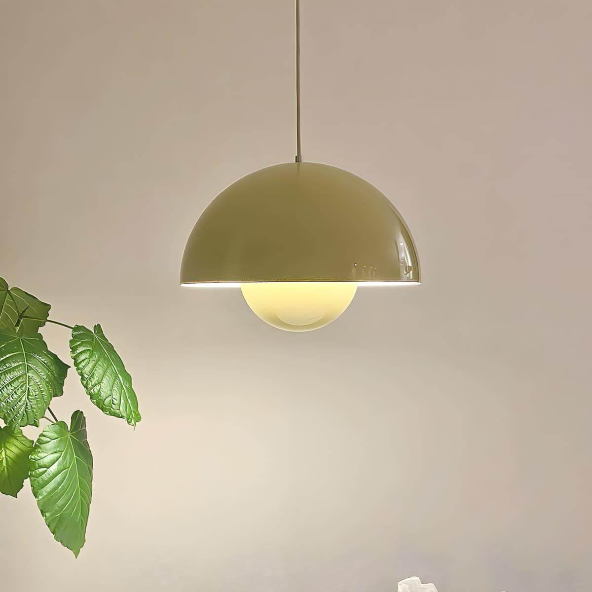 Flowerpot Pendant Lamp Small Light Sand